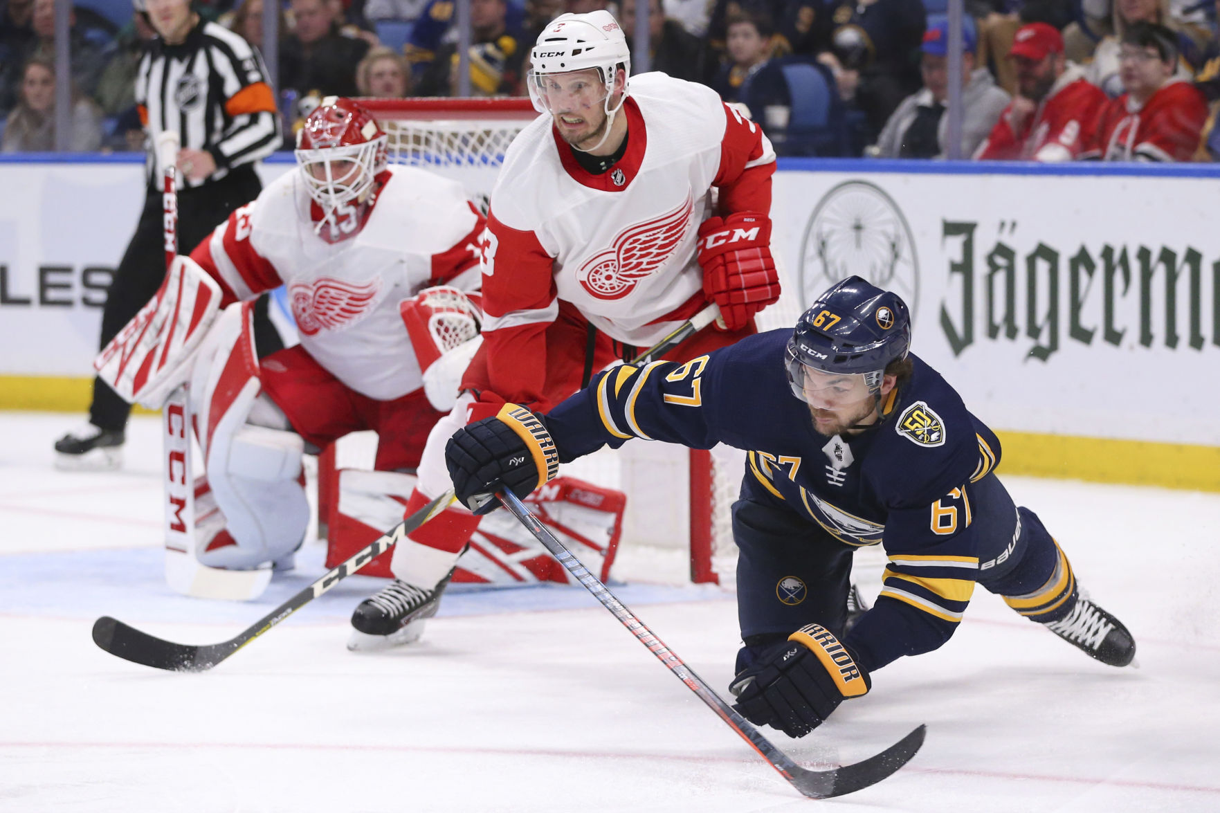 APTOPIX Red Wings Sabres Hockey
